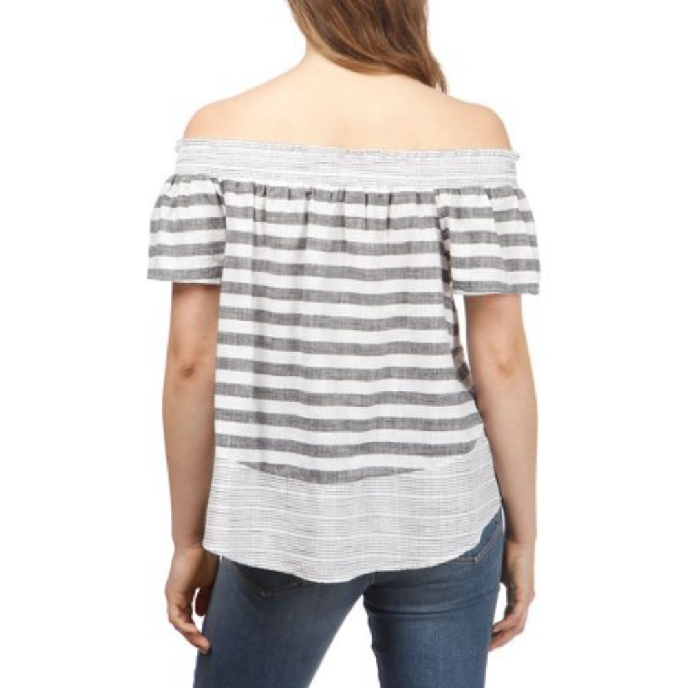 Lucky Brand Off The Shoulder Top - Picture 2 of 6
